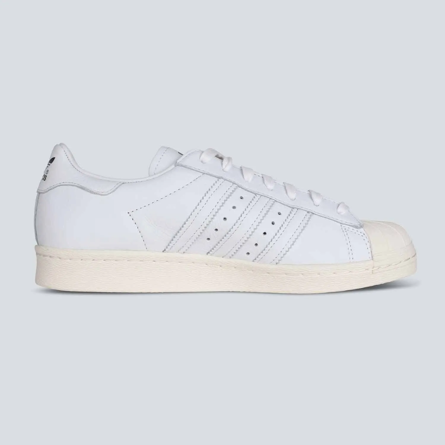 Adidas - Superstar 80's DLX - White/White/Cream White