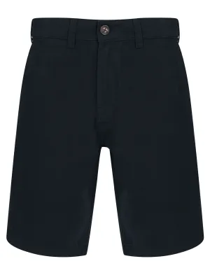 Aidan Cotton Twill Chino Shorts in Sky Captain Navy - Kensington Eastside