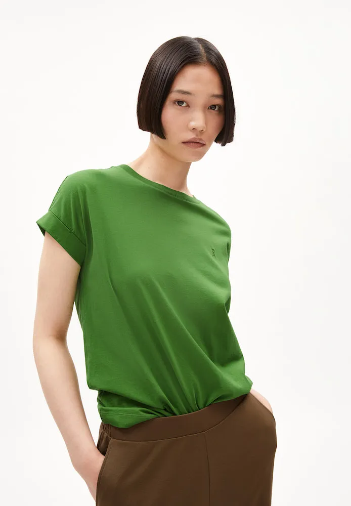 ARMEDANGELS Idaara t-shirt ivy green women