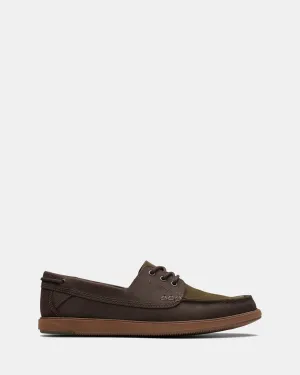 Bratton Boat Dark Brown Nubuck