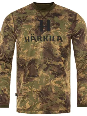 HARKILA Deer Stalker Camo Long Sleeve T-Shirt - Mens - AXIS MSP  Forest green