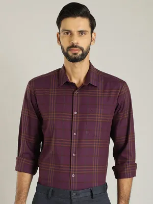 Men Checked Full Sleeve Cotton Shirt