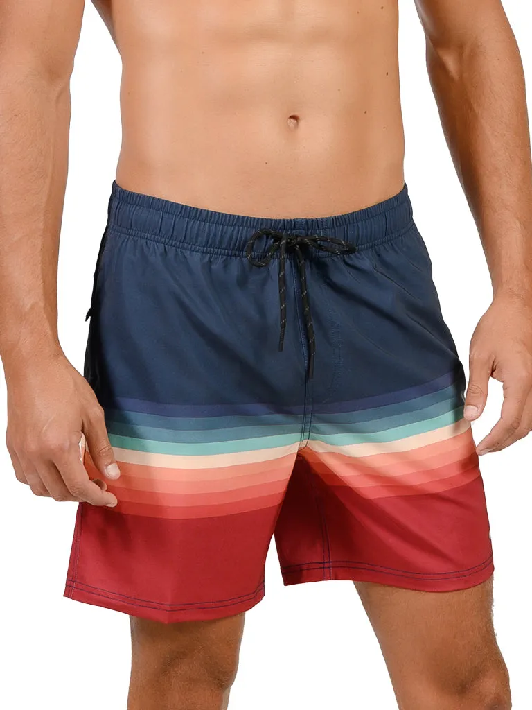 Men's 4-way stretch shorts with full boxer lining inside