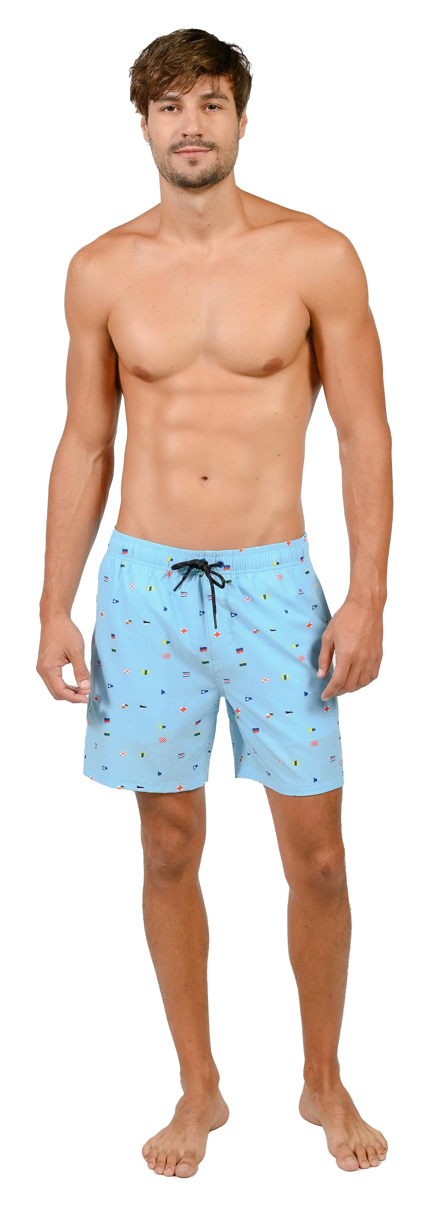 Men's 4-way stretch shorts with full boxer lining inside