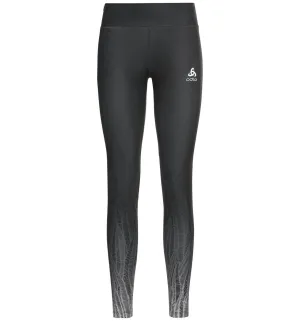 ODLO Women's Zeroweight Fade Print Run Tights {O-322951}