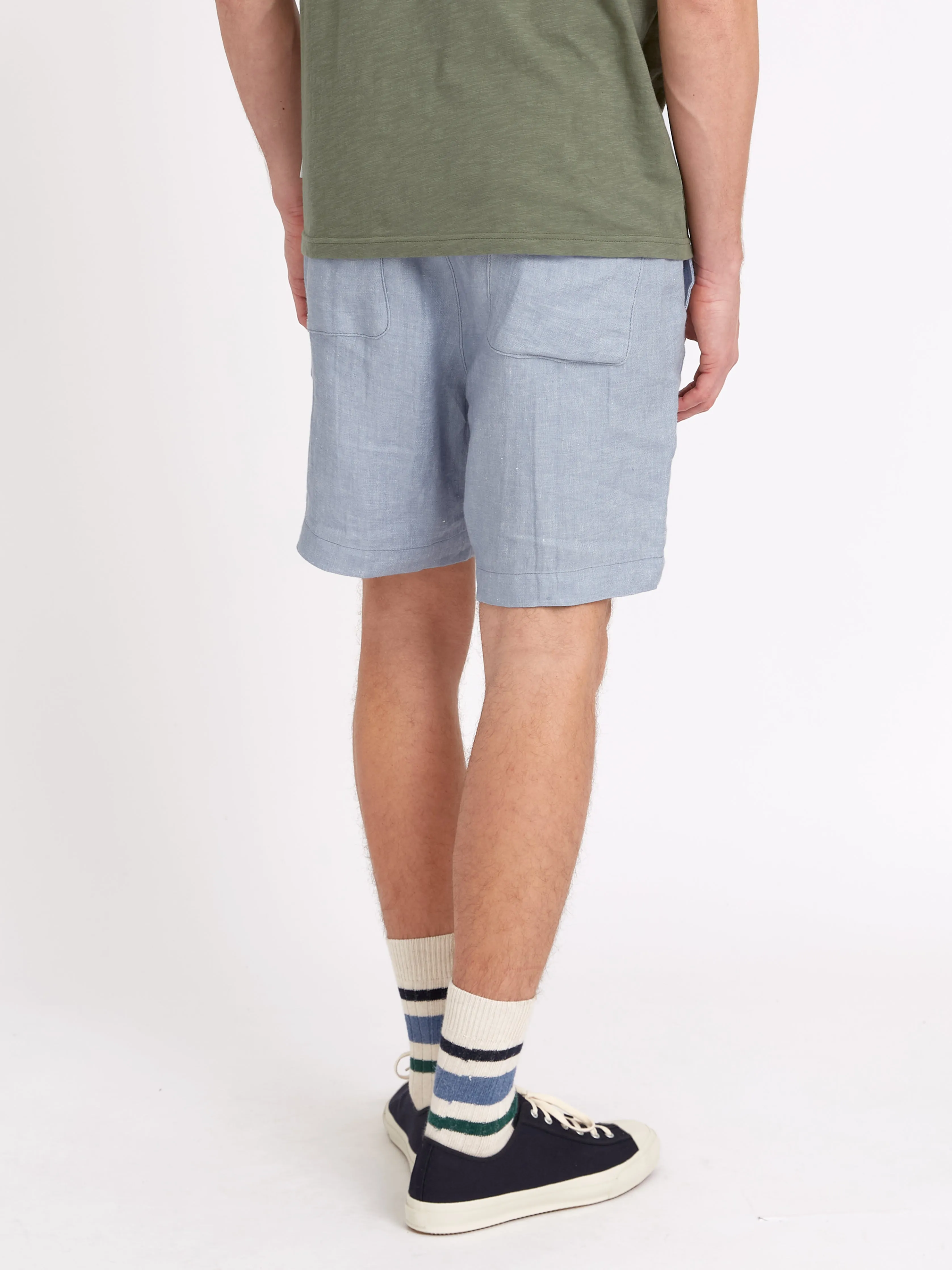 Osborne Drawstring Shorts Drescher Blue