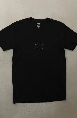 Peace Eclipse (Men's Black A1 Tee)