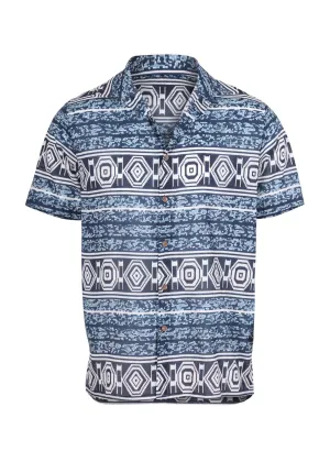 Radio Star Hawaiian Shirt Navy