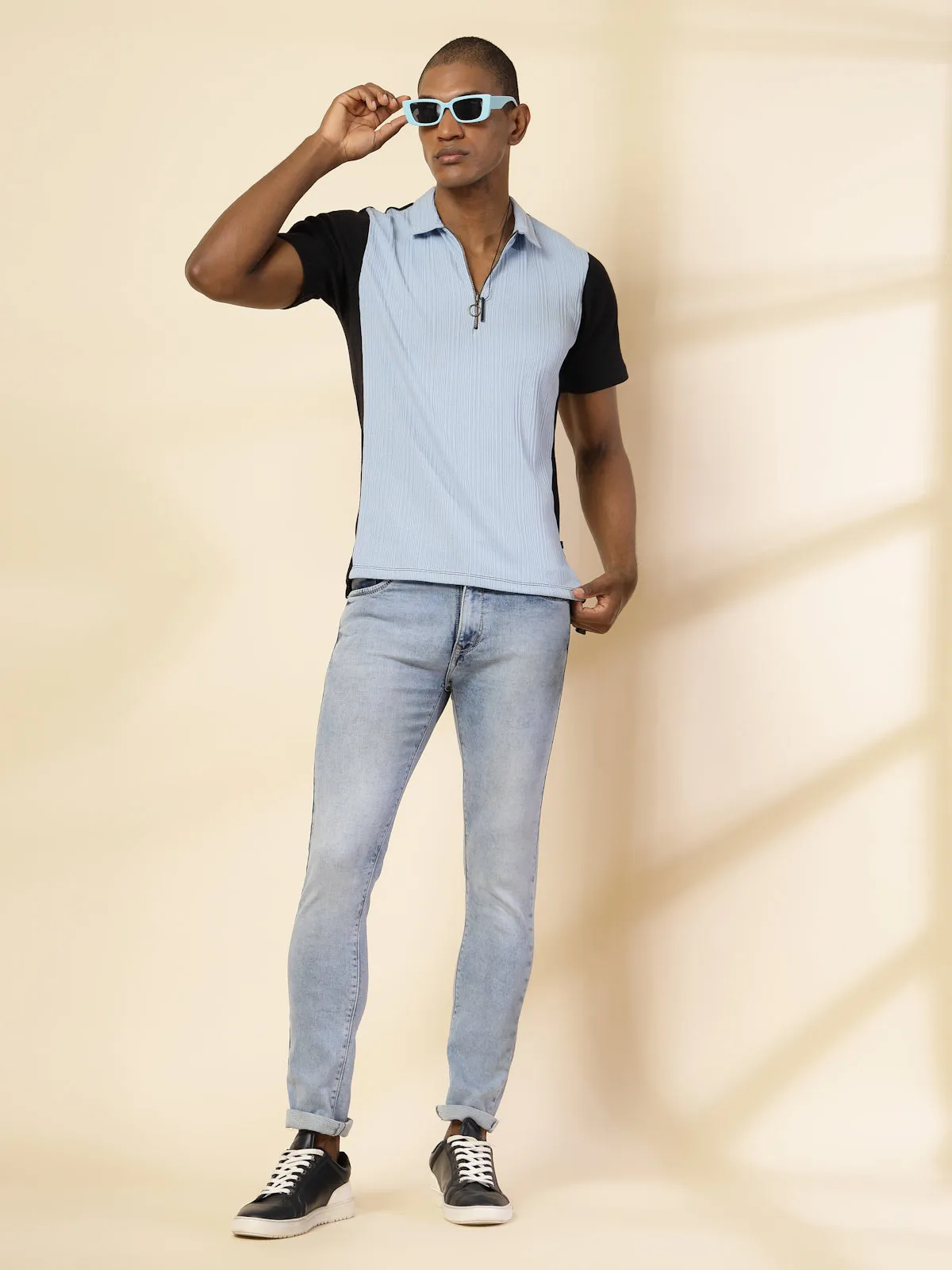 Relaxed Fit Men's Polo T-Shirt