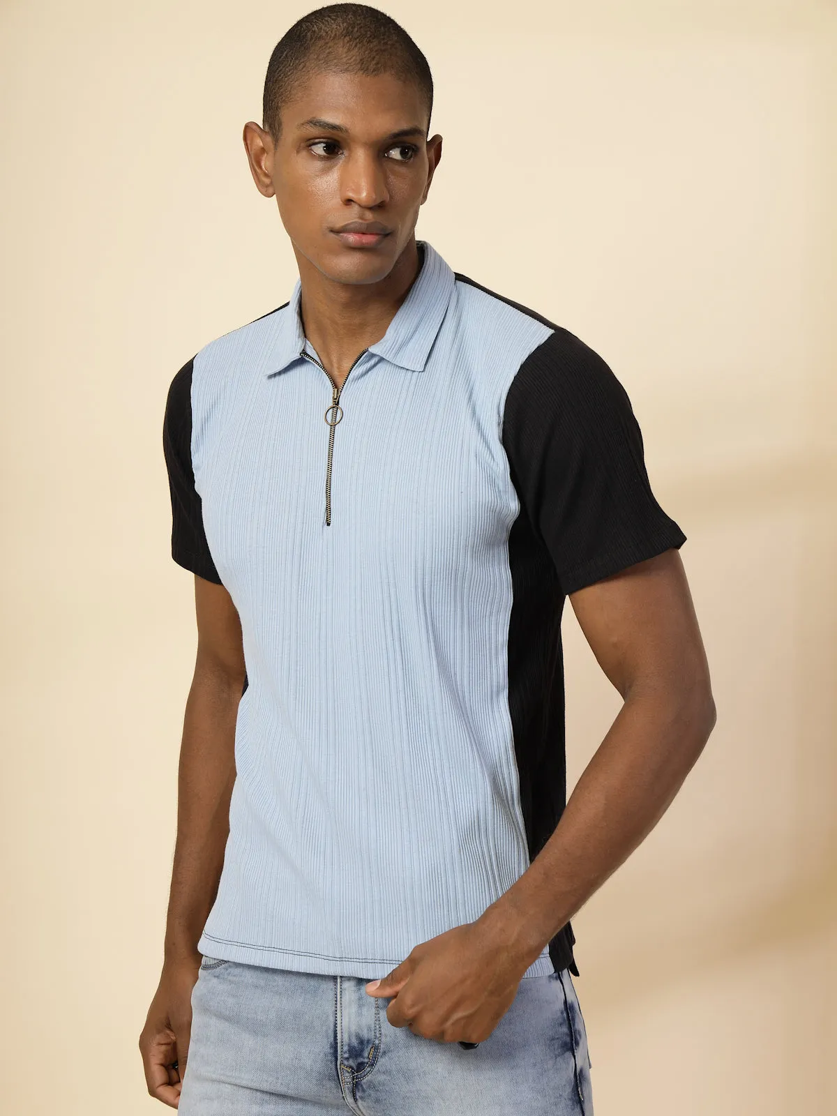 Relaxed Fit Men's Polo T-Shirt