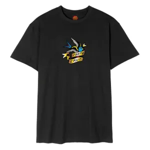 SANTA CRUZ Sommer Sparrow Front Tee - Black