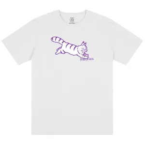 Theories Conscious Kitty Tee White