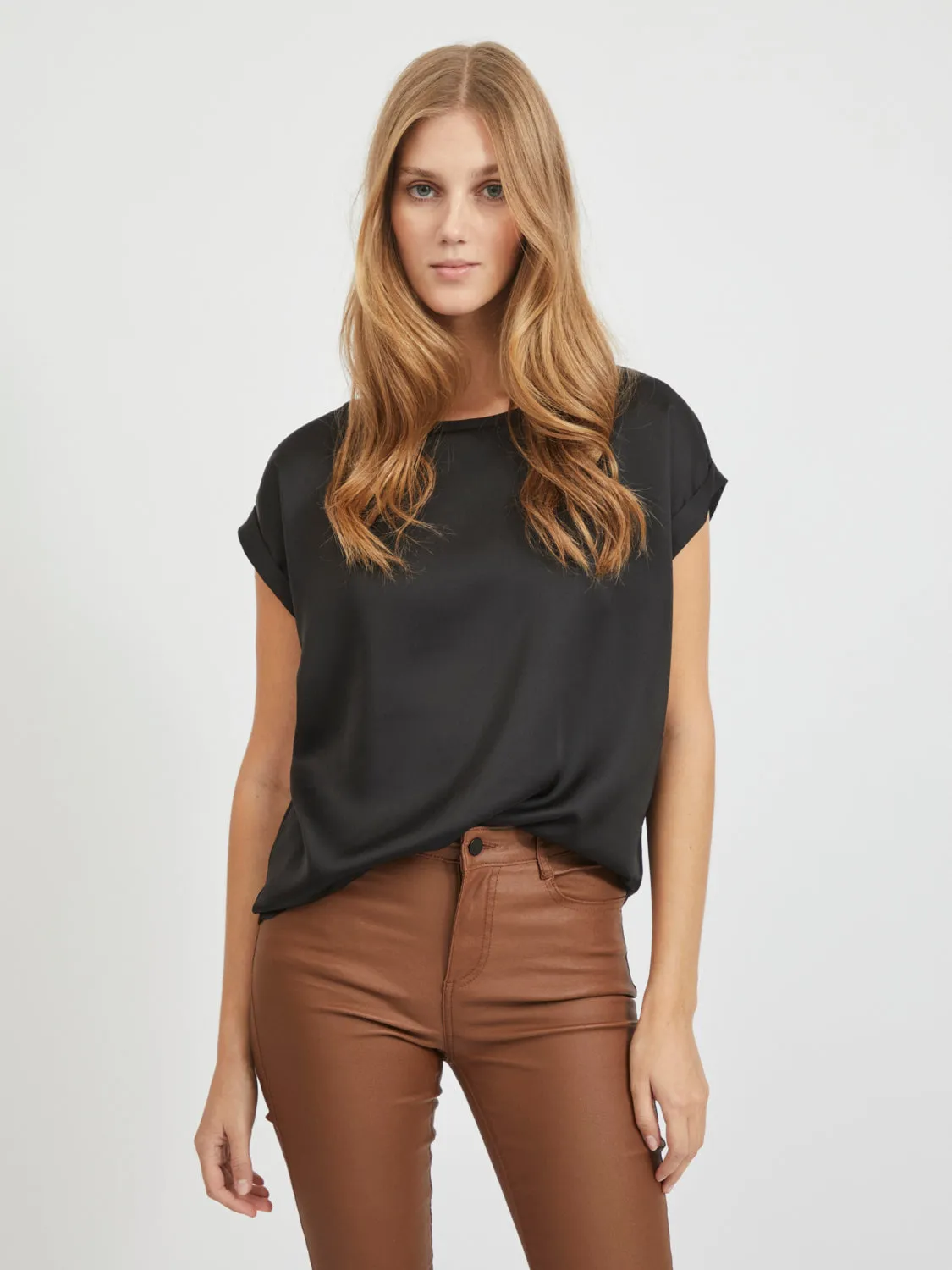 VIELLETTE T-shirts & Tops - Black